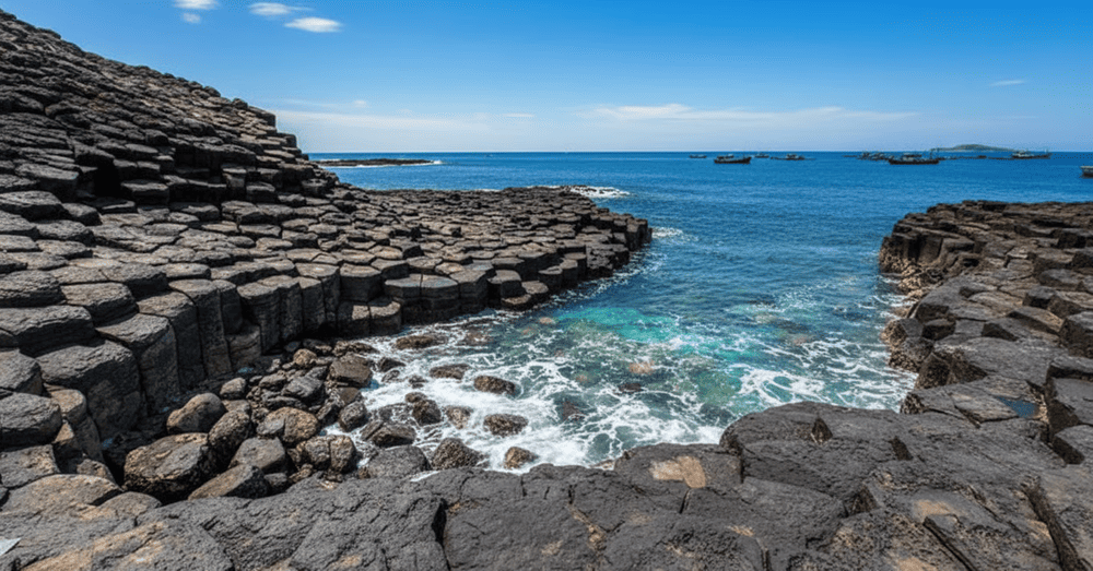 Khung cảnh thiên nhiên đầy ấn tượng tại Ghềnh Đá Đĩa.